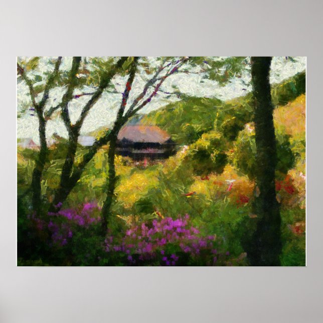 Pôster Templo Kiyomizu II (Frente)