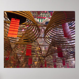 Pôster Templo Mo Budista de Hong Kong