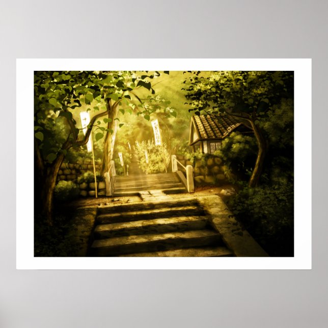 Pôster "Templo Oculto" (Frente)