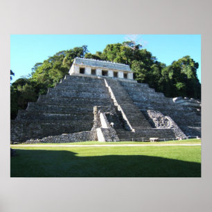 Poster Templo Palenque de Inscrições