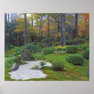 Pôster Templo Sanzen-in, Ohara, Quioto, Japão 2