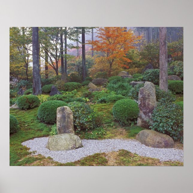 Pôster Templo Sanzen-in, Ohara, Quioto, Japão 4 (Frente)