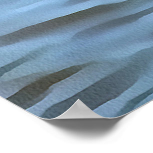 Poster Tempo de Alimentação Flamingos - Pintura em acr