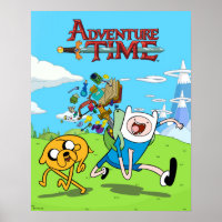 Tempo de Aventura | Arte de risco da Finn