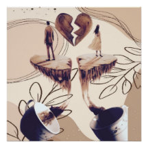 Tempo de café, tudo que precisamos é café, folhas