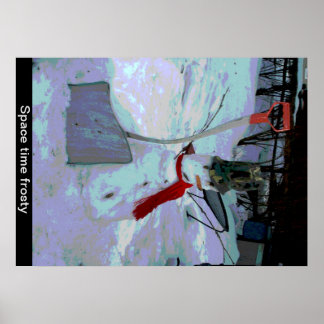 Pôster Tempo de espaço congelado