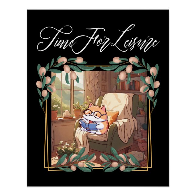 Pôster Tempo De Lazer (Frente)