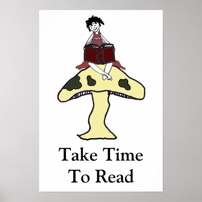 Pôster Tempo De Leitura (Frente)