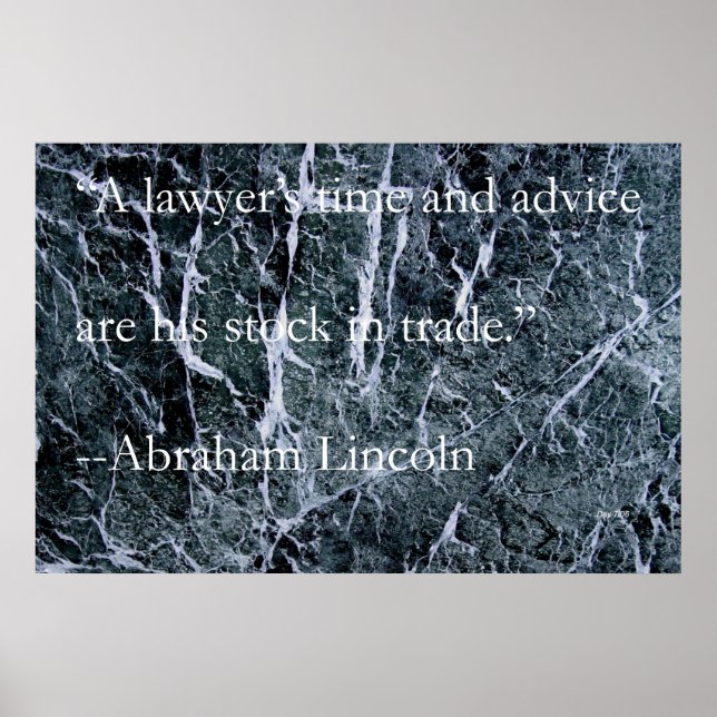 Pôster Tempo e aconselhamento de um advogado (Frente)