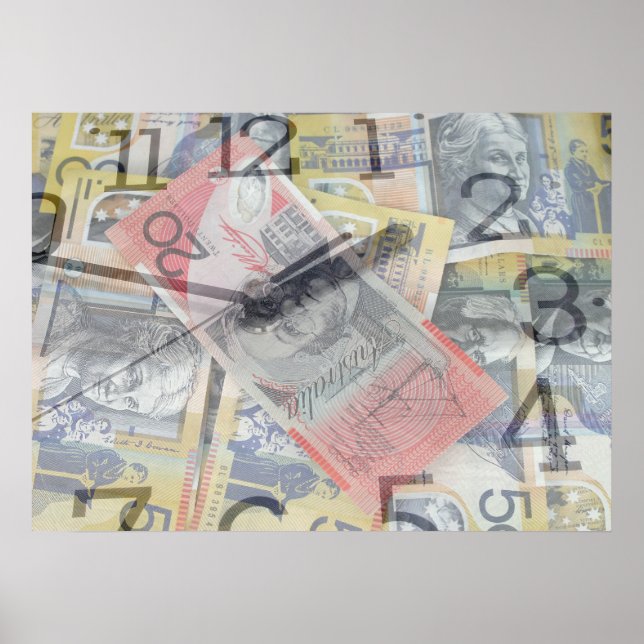 Poster Tempo é dinheiro (Frente)