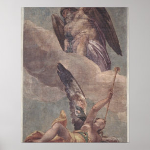 Poster Tempo e fama, do sacristy (fresco)