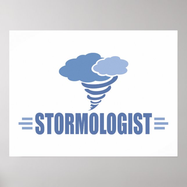 Pôster Tempo Engraçado, Tempestade (Frente)