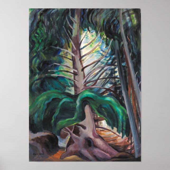 Poster Temporizador Antigo | Emily Carr | (Frente)