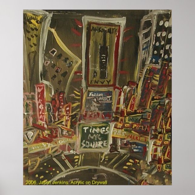 PÔSTER TEMPOS QUADRADOS (Frente)