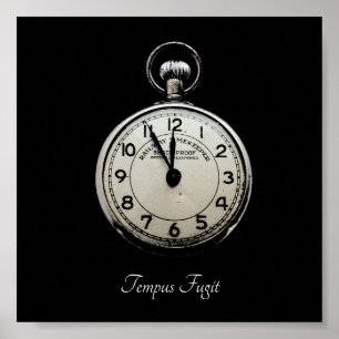 Poster Tempus Fugit
