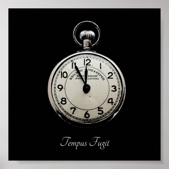 Poster Tempus Fugit (Frente)