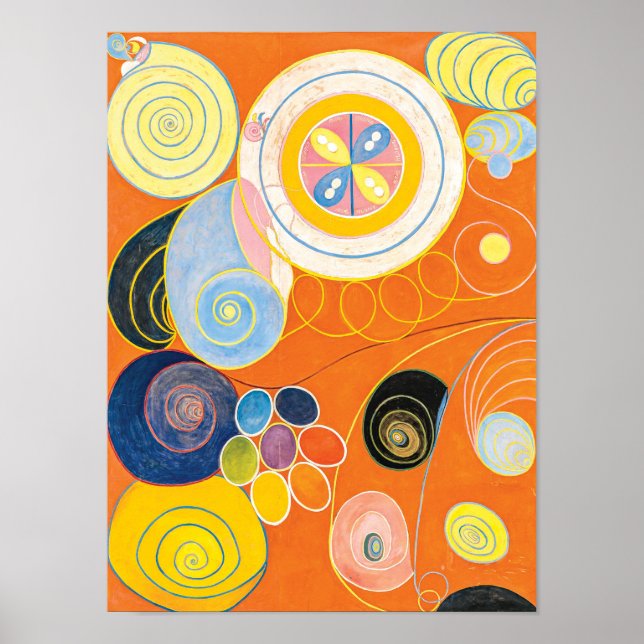Poster Ten Largest, No. 3, Youth | Hilma af Klint | (Frente)