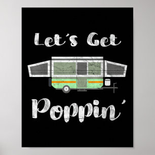 Poster Tenda de acampamento pop-up Trailer Rv Poppin Mobi