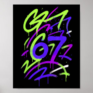 Poster Tendência Geração Z Alpha Seis Sete 6 7 _5