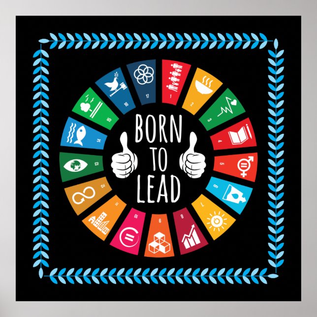 Poster Tendência moderna, inspiradora, mantém-lhe a sua p (Frente)