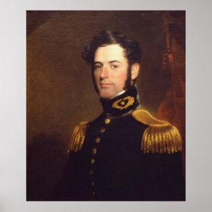 Pôster Tenente dos engenheiros Robert E. Lee em 1838
