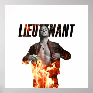 Poster Tenente Kelly Severide do Chicago Fire