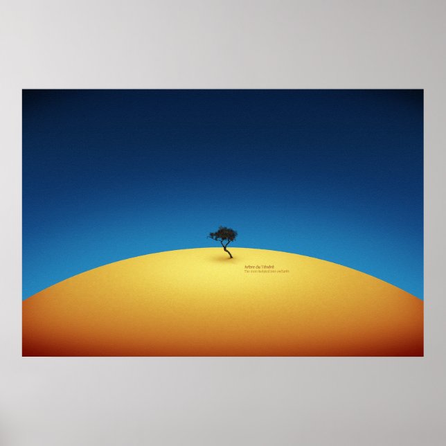 Poster Tenere Tree (Frente)