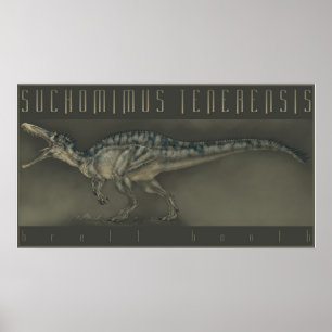 Poster Tenerensis de Suchomimus