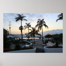 Poster Tenerife Sunset