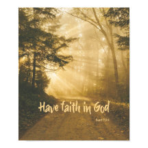 Tenha fé em Deus, Bíblia Verso Cristão