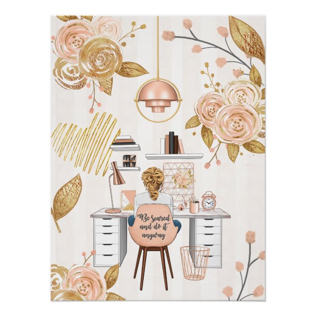 Pôster Tenha Medo E Faça De Qualquer Forma (Frente)