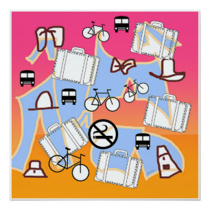 Pôster Tenha Suitcase Will Viagem