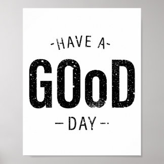 Poster Tenha um bom dia