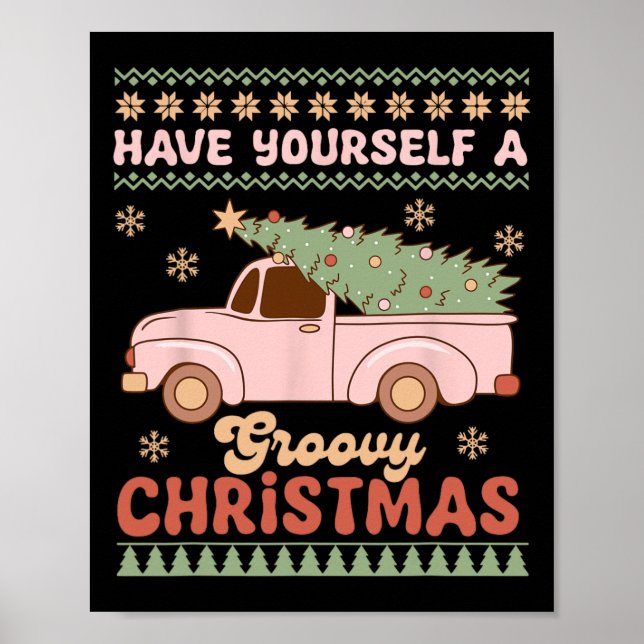 Poster Tenha Um Natal Feliz Para Você Mesmo (Frente)