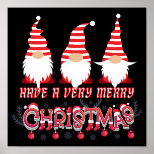 POSTER TENHA UM NATAL MUITO FELIZ