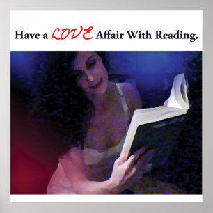 Pôster Tenha um romance com leitura