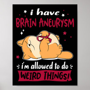 Poster Tenho Aneurisma Cerebral Que Posso Fazer Coisa Est