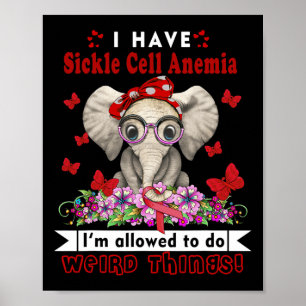 Poster Tenho consciência de anemia falciforme