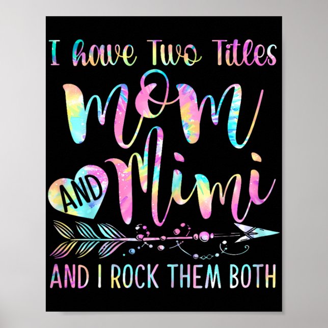 Poster Tenho Dois Títulos Mamãe E Mimi E Eu Os Rotaremos (Frente)