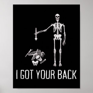 Poster Tenho Seu Esqueleto Engraçado De Ck Humor.