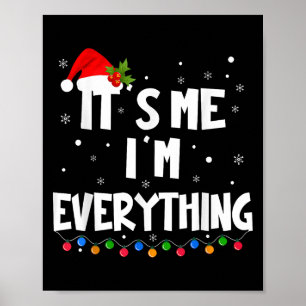 Poster Tenho tudo que quero no Natal, sou eu