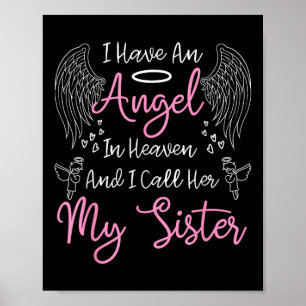 Poster Tenho Um Anjo No Céu E Chamo-Lhe Meu