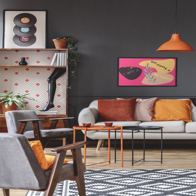 Poster Tenho Uma Razão Para Ficar Feliz (Criador carregado)