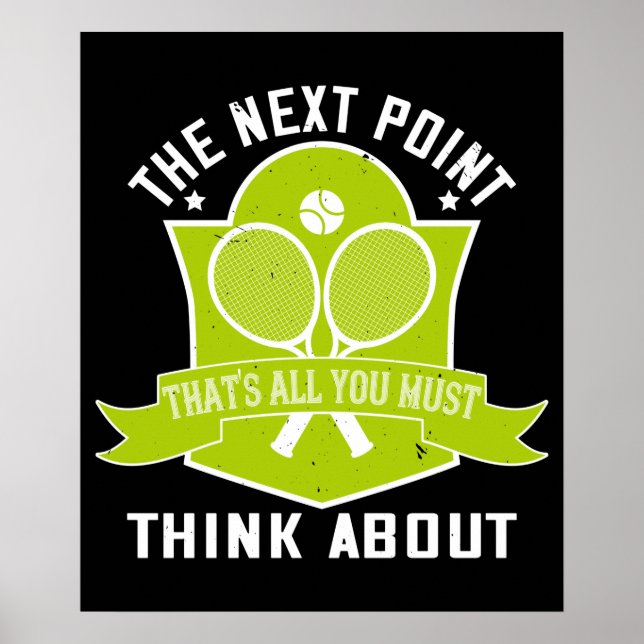 POSTER TÊNIS - (Frente)