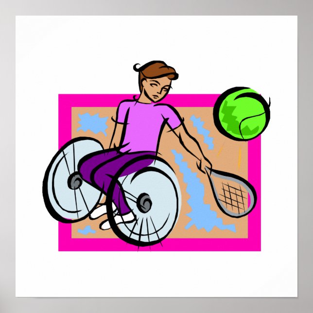 Pôster Tênis (Frente)
