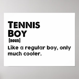 Poster Tênis Boy Engraçado Definição Tênis