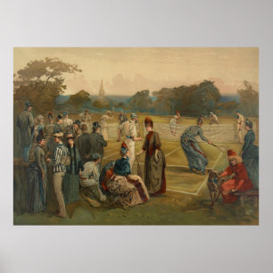 Pôster Tênis de gramado 1887