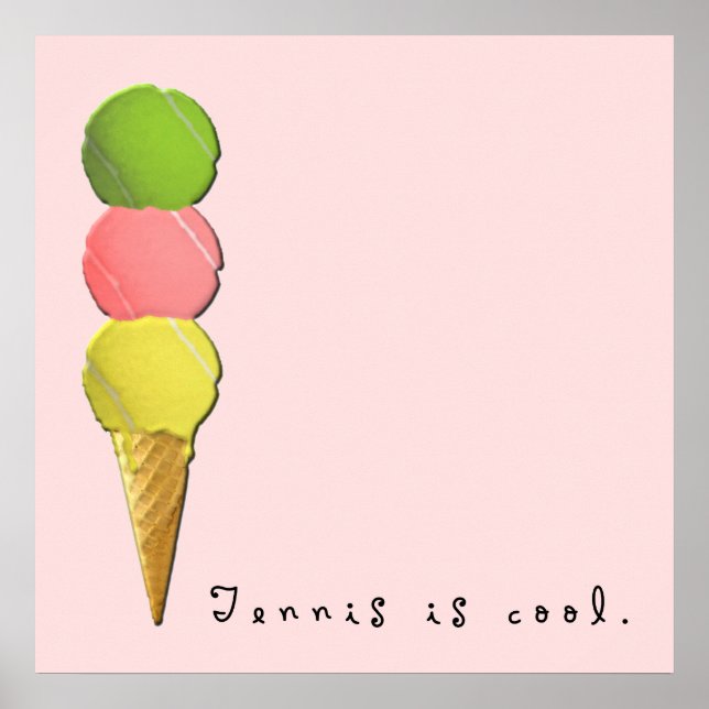 Poster Tênis decor (Frente)