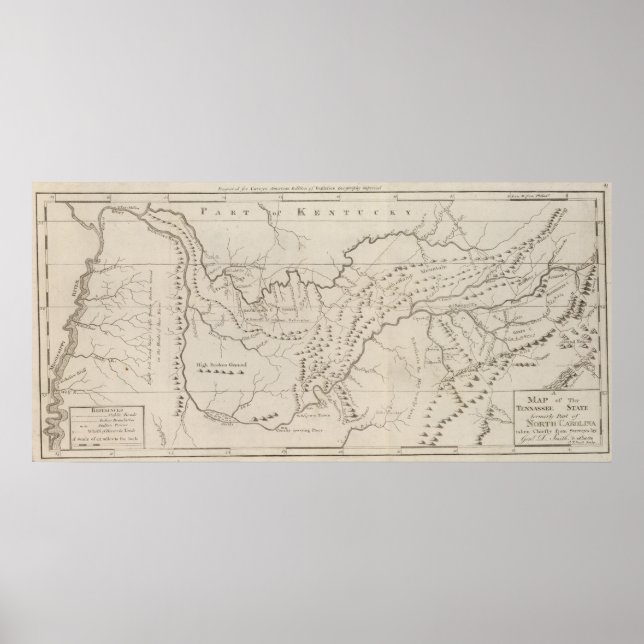 Poster Tennassee (Frente)