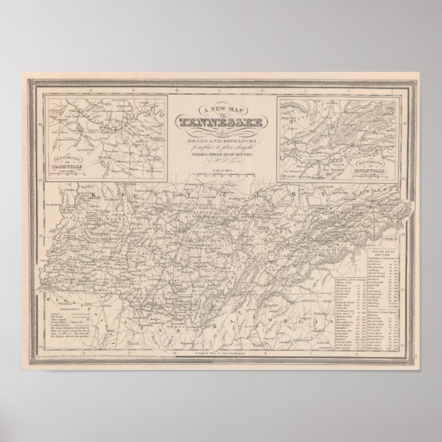 Poster Tennessee (Frente)